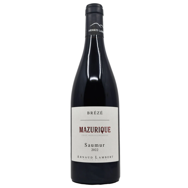 Arnaud Lambert Saumur Rouge Clos Mazurique Monopole 2022